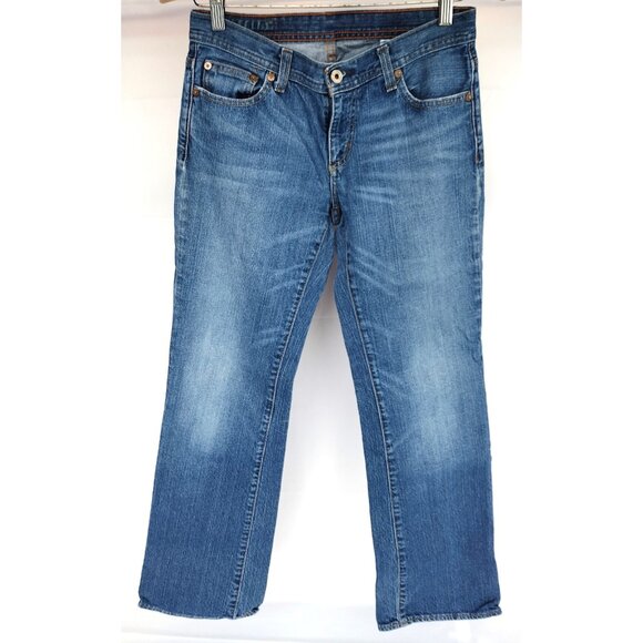 Ralph Lauren Classic Bootcut Jeans  Women’s Size 6 Med Wash Stretch Kelly Jean - Picture 1 of 9